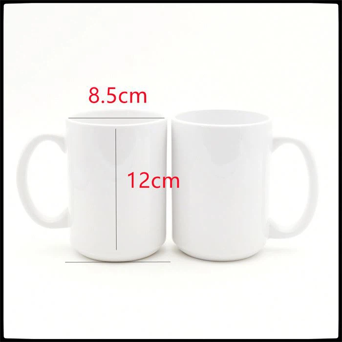 Ceramic Magic Mug With White Decal