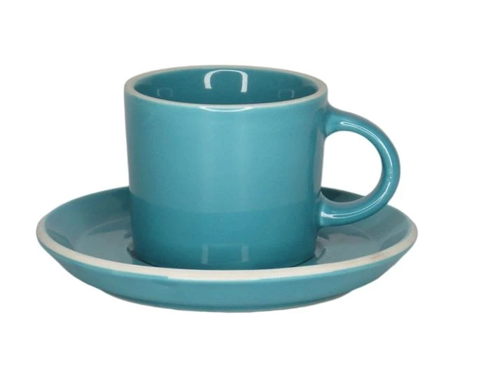Ceramic Tea Cup and Saucer Set (2)