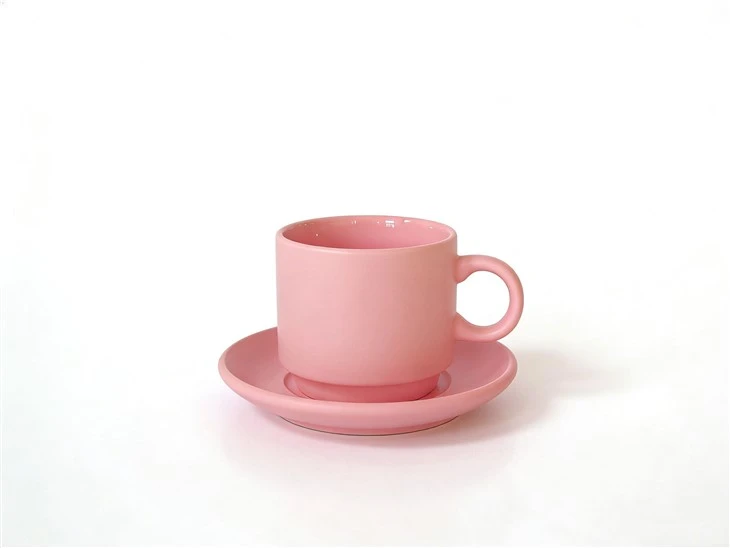 Ceramic Coffee Cup And Saucer Set manufacturers
