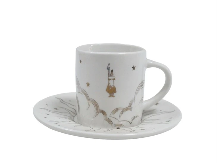 Porcelain Coffee Cup And Saucer