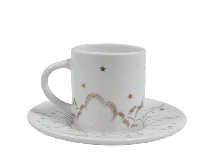 Porcelain Coffee Cup And Saucer