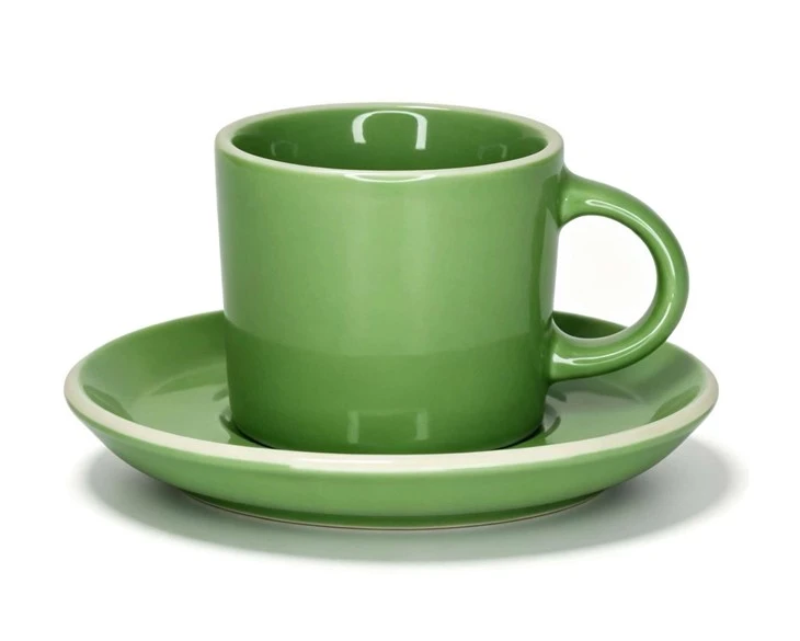 Ceramic Tea Cup And Saucer Set 2