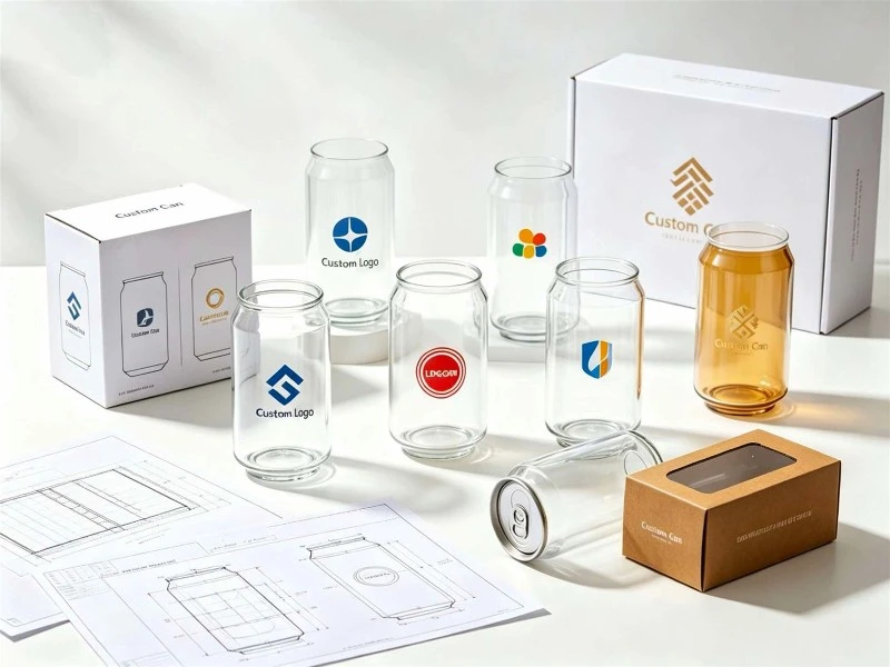 Can Shaped Glass 1-3 Can Shaped Glass 1-3