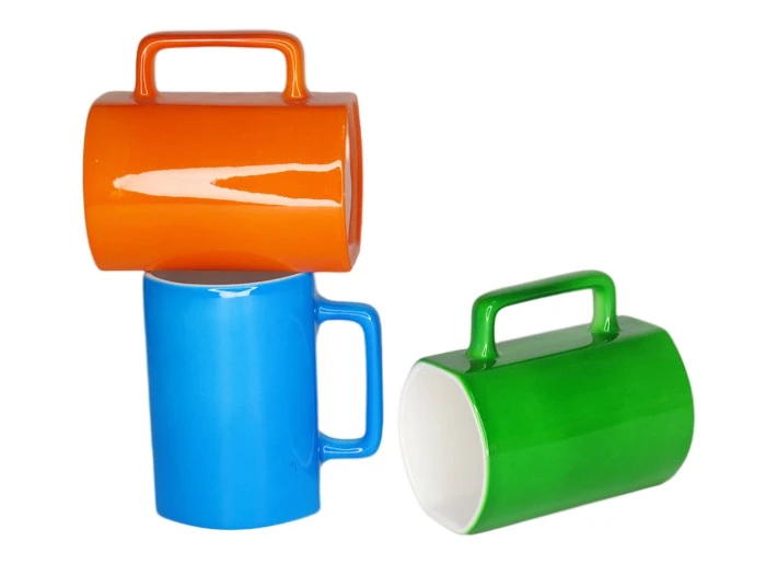 Glazed Ceramic bag cup 3 Glazed Ceramic bag cup 3